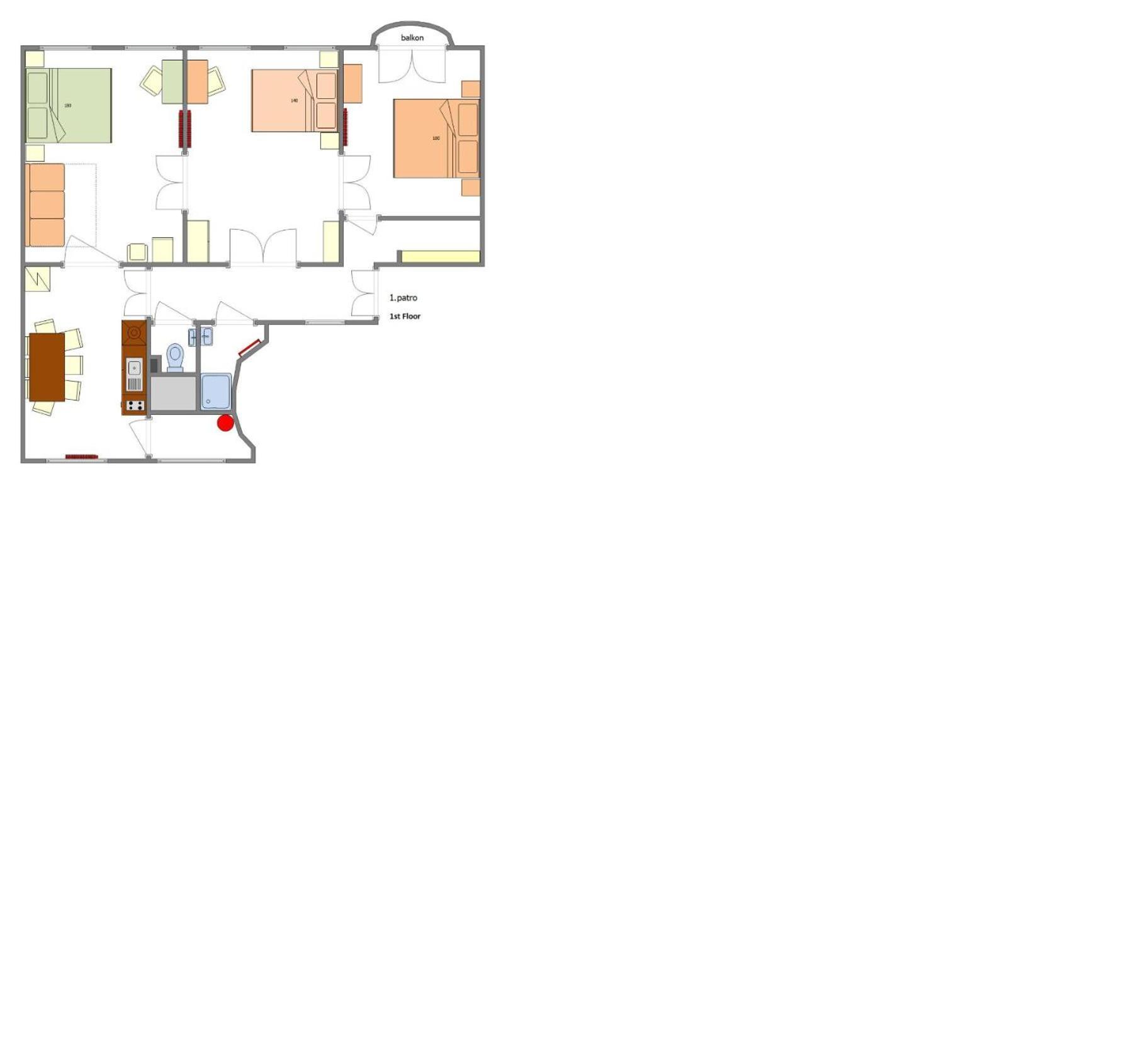 For Celebrations Spacious 3Bdr Apartment With Balcony Praha Bagian luar foto